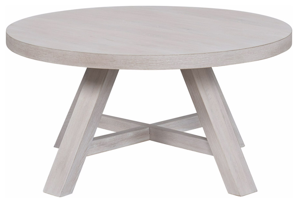 Modern Farmhouse Round Cocktail Table   Farmhouse   Coffee Tables   by Universal Furniture Company  Houzz