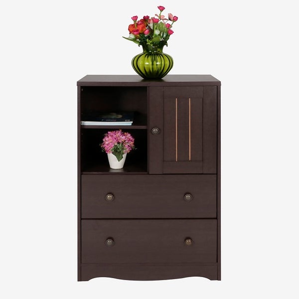 23.2'' Wide 2 Drawer Storage Cabinet