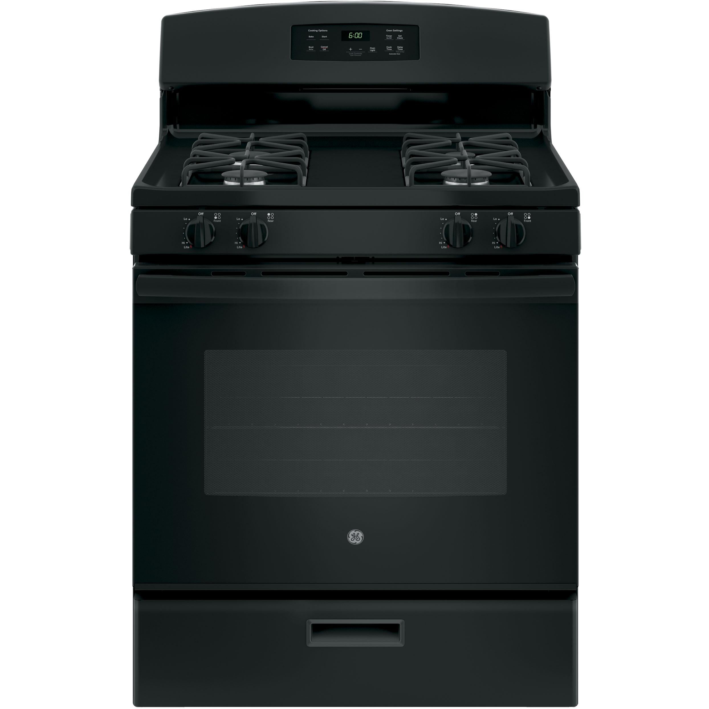 GE 30-inch Freestanding Gas Range JCGBS60DEKBB