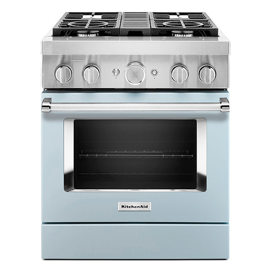 KitchenAid KFDC500JMB 303939 Smart CommercialStyle Dual Fuel Range with