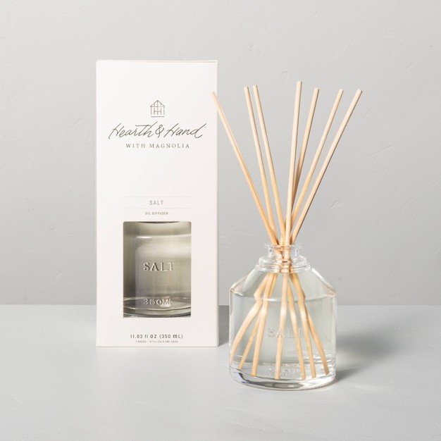 11 83 Fl Oz Salt Oil Reed Diffuser With Magnolia