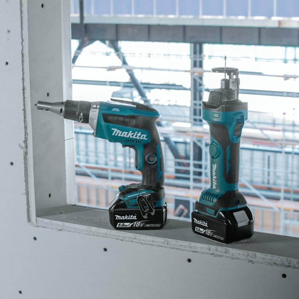 Makita 18V LXT Lithium-Ion Cordless 2-Pc. Combo Kit (5.0Ah) XT255T from Makita