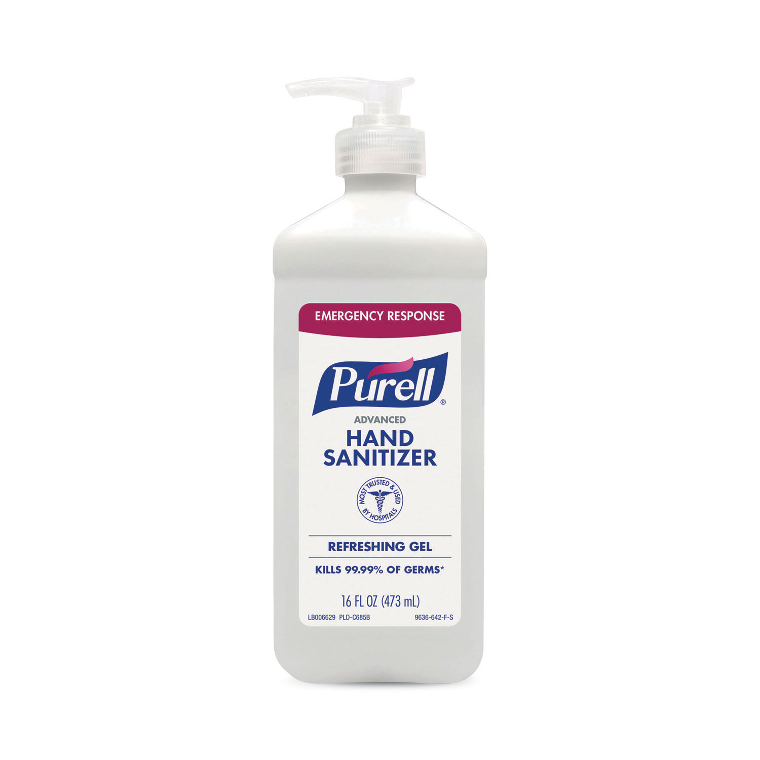 Advanced Instant Gel Hand Sanitizer by PURELLandreg; GOJ963612PEA