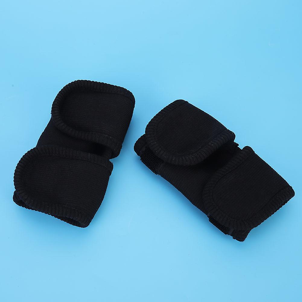 2pcs Dog Cat Leg Brace Elbow Protector Warm Knee Pads Surgery Wound Leggings Guardblack L