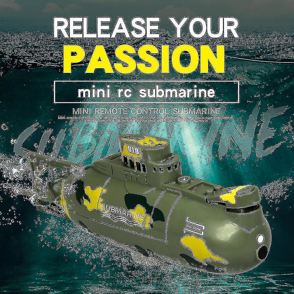 Mini Remote Remote Ship Electronic Toy Diving Tank Et 's