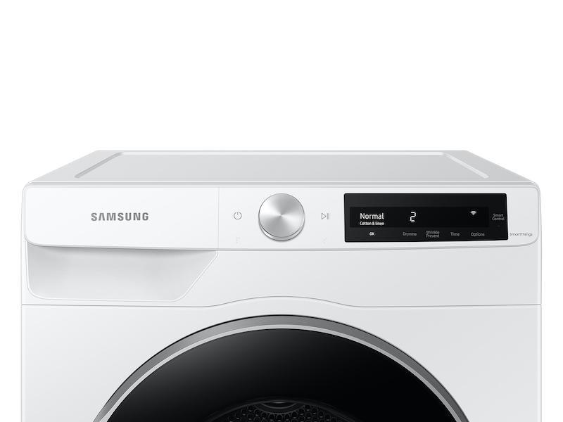 Samsung DV25B6900HW 4.0 Cu. Ft. Heat Pump Dryer With Ai Smart Dial And Wi-Fi Connectivity In White