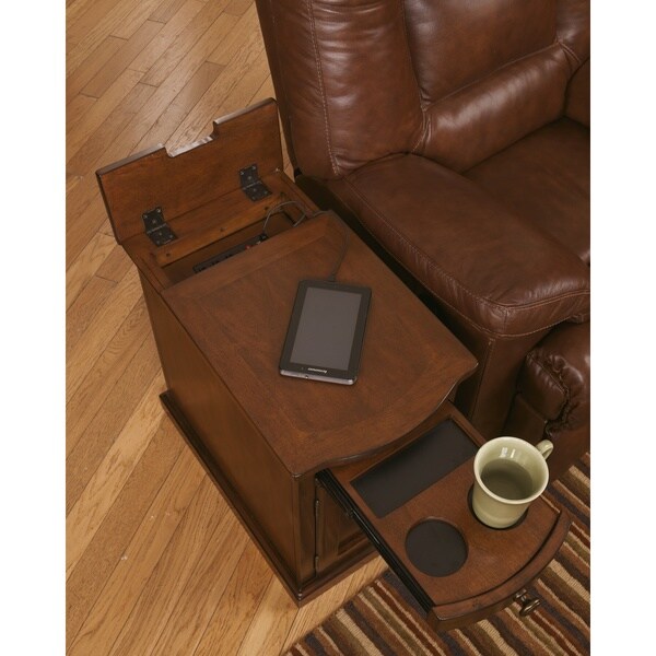 Laflorn Contemporary Chair Side End Table Multi