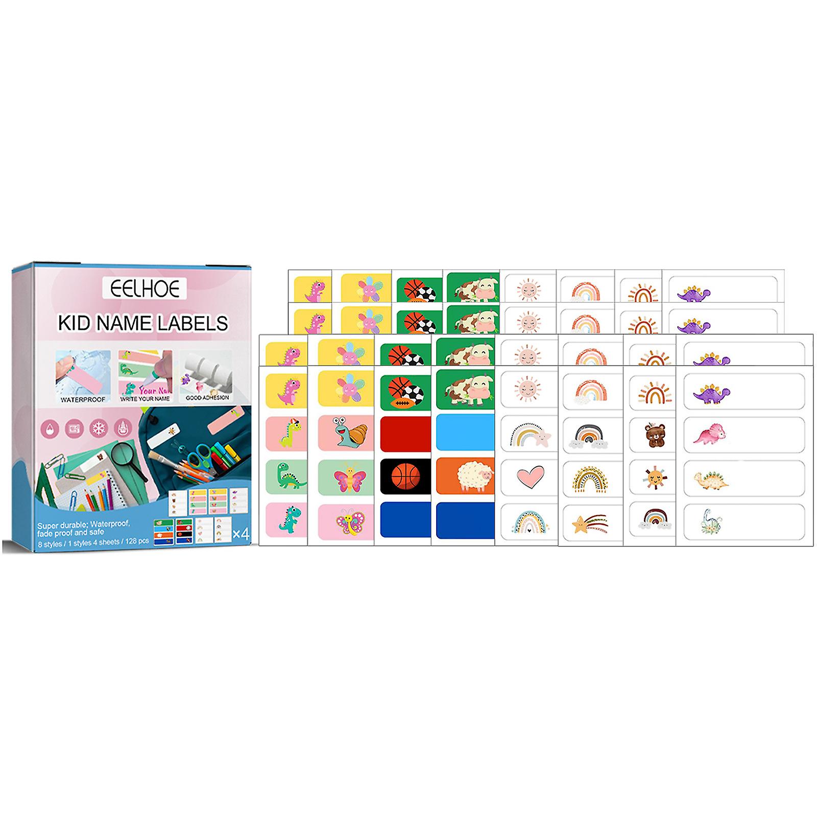 Childrens Name Tag Specifications Tagging Cartoon Stickers Stickers Stickers Stickers Water Cups Pencil Stationery