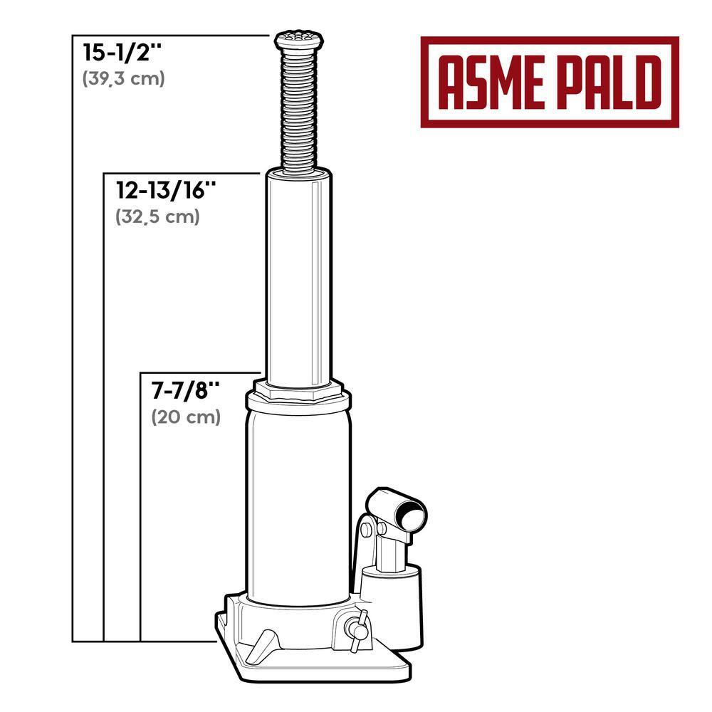 Powerbuilt 6-Ton Bottle Jack 640911