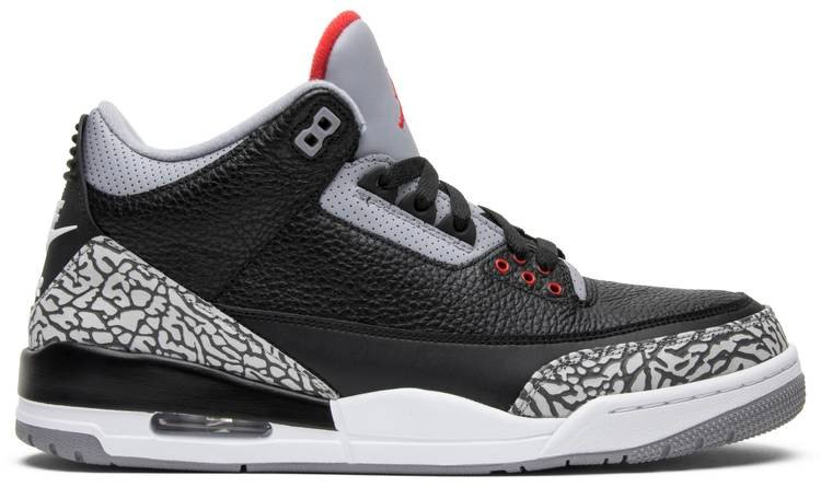 Air Jordan 3 Retro OG 'Black Cement' 2018 854262-001