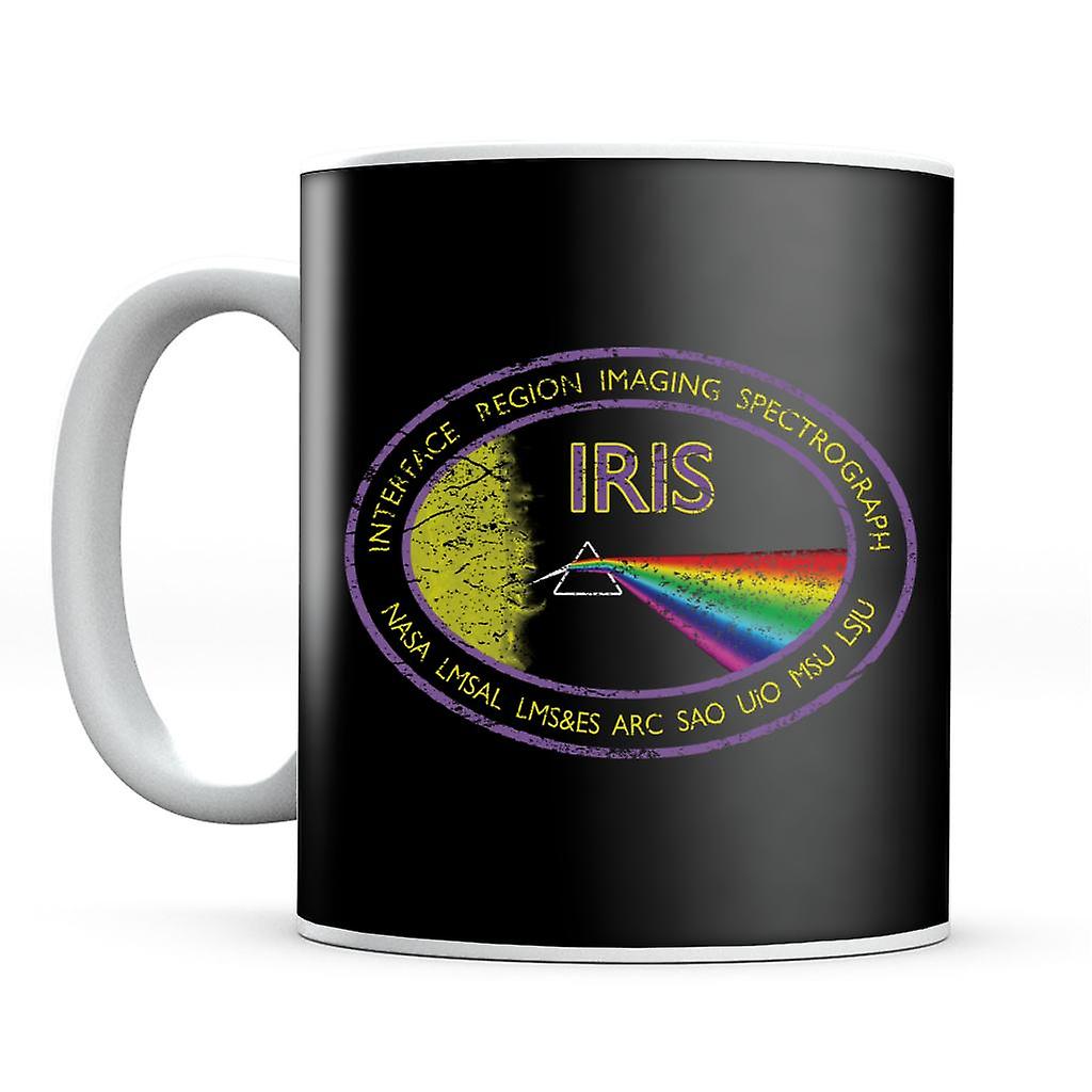 NASA IRIS Mission Logo Distressed Mug