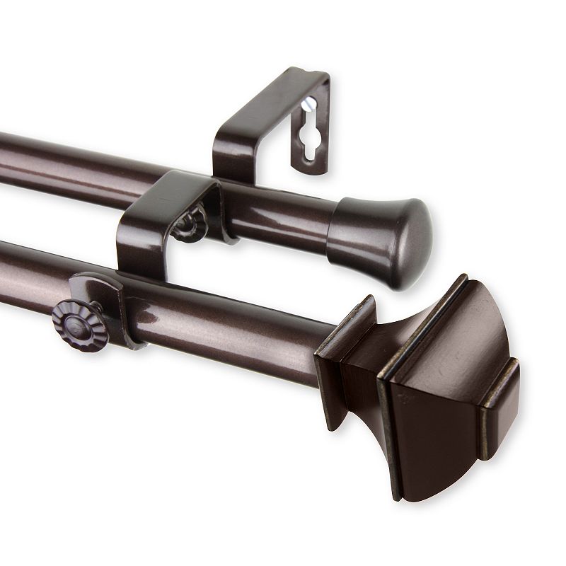 Rod Desyne 13/16 Marion Double Curtain Rod