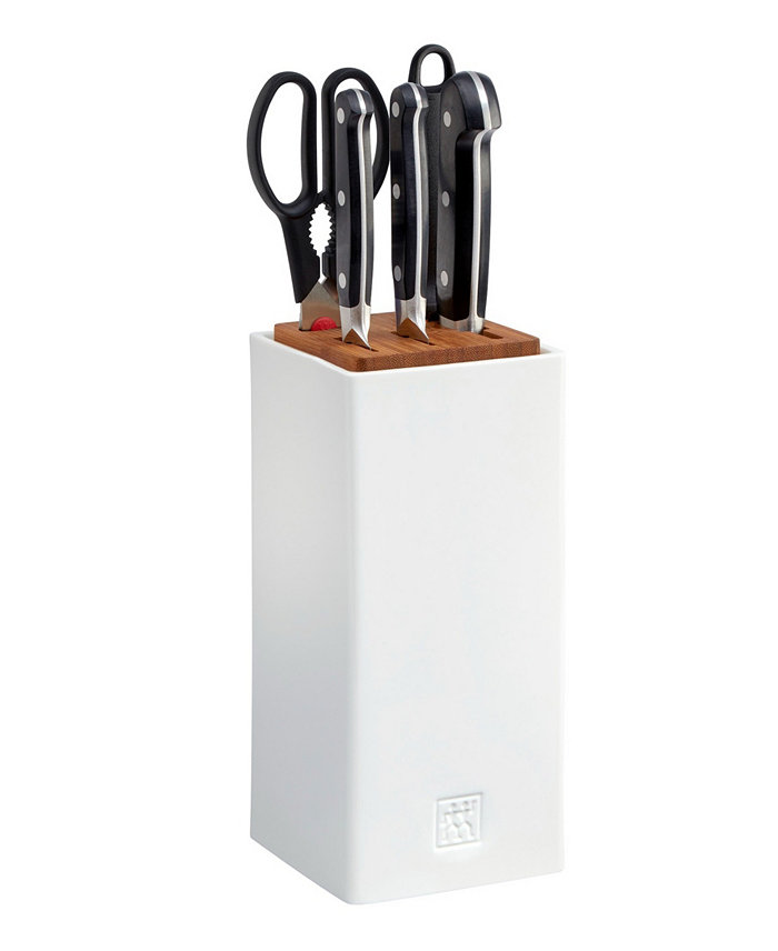 Zwilling Pro 6-Piece Ceramic Knife Block Set