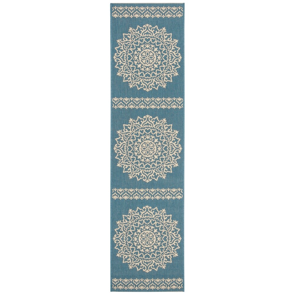 SAFAVIEH Beach House Adelle Indoor/ Outdoor Waterproof Patio Backyard Rug