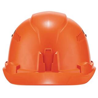 Ergodyne Skullerz Orange Class C Hard Hat Cap Style Vented Ratchet Suspension 8972