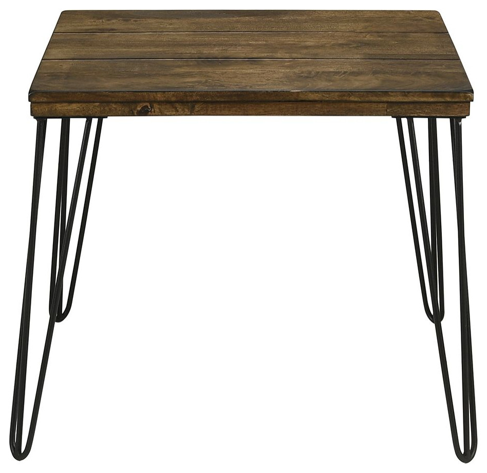 Dunbar Square End Table   Industrial   Side Tables And End Tables   by Picket House  Houzz