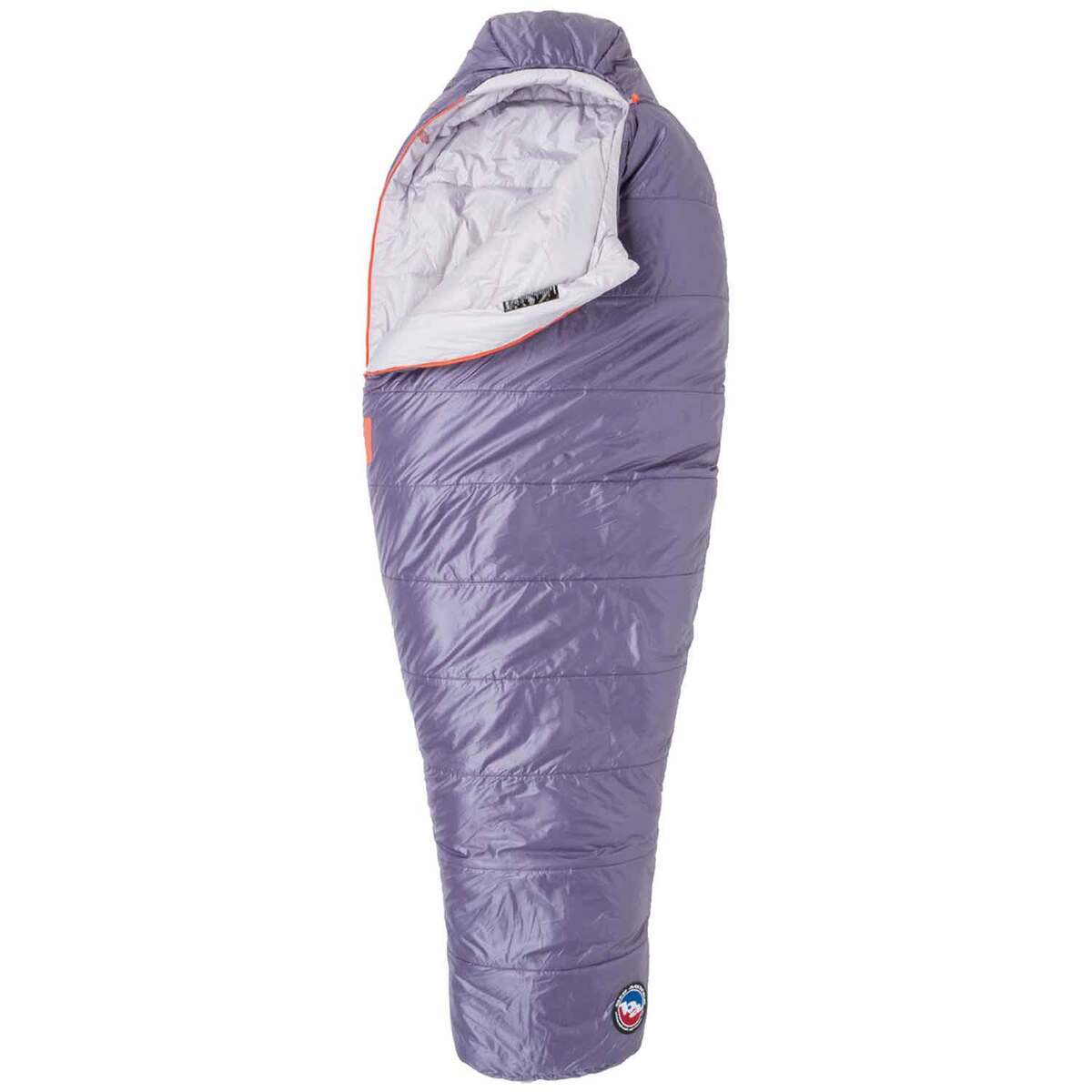 Big Agnes Women's Anthracite 20 Degree Mummy Sleeping Bag  Purple