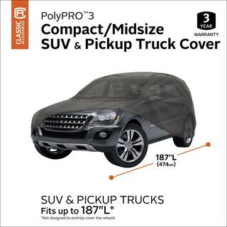 Classic Accessories PolyPro III 187 in. L CompactMid-Size SUVPickup Cover 10-018-241001-00