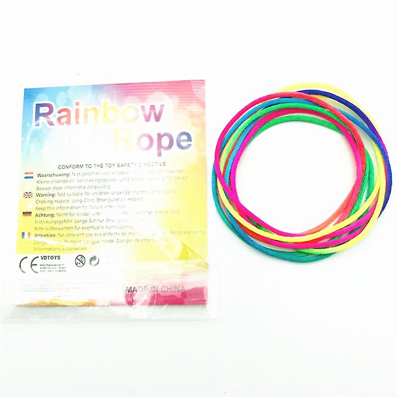 900c Kids Rainbow Colour Fumble Finger Thread Rope String Game Developmental Toy Puzzle Educational Game For Children Kids