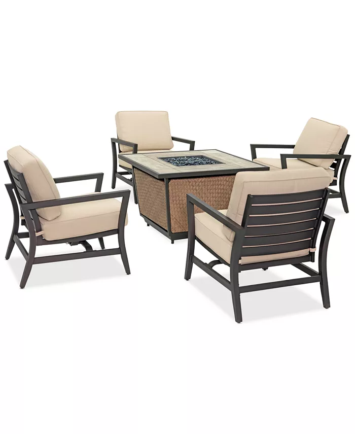 Agio Astaire Outdoor Rocker Club Chair