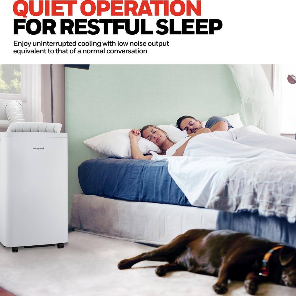 Honeywell 14500 BTU Portable Air Condition with Dehumidifier and Fan White HW4CEDAWW0