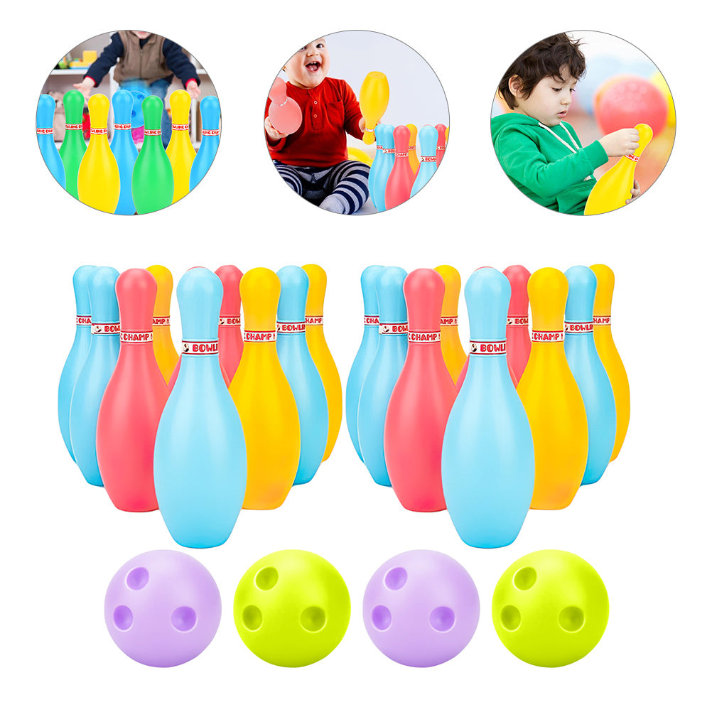 NUOLUX 2 Sets Kids Bowling Toys Toddler Toys Children Bowling Pin Bowling Ball for Boys Girls