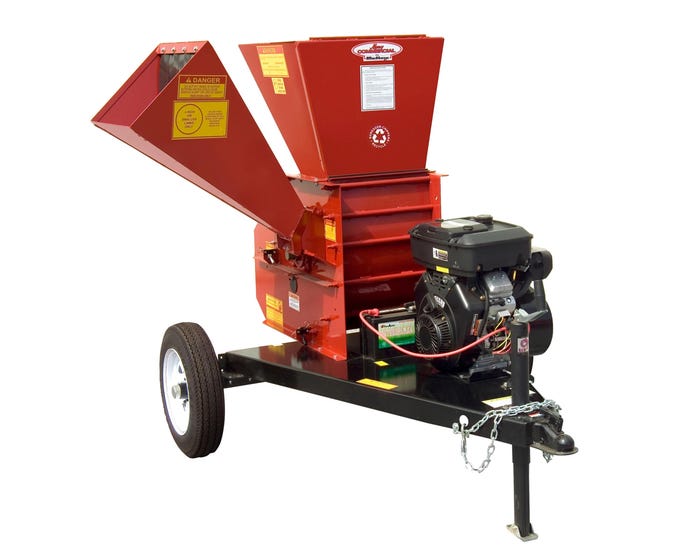 Merry Commercial Hammermill Shredder Chipper - SC262-18VEMC