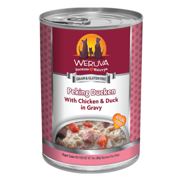 Weruva Peking Ducken with Chicken and Duck in Gravy Canned Dog Food