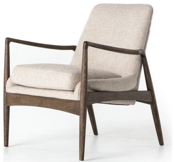 Bradley Living Chair   Midcentury   Armchairs And Accent Chairs   by Marco Polo Imports  Houzz