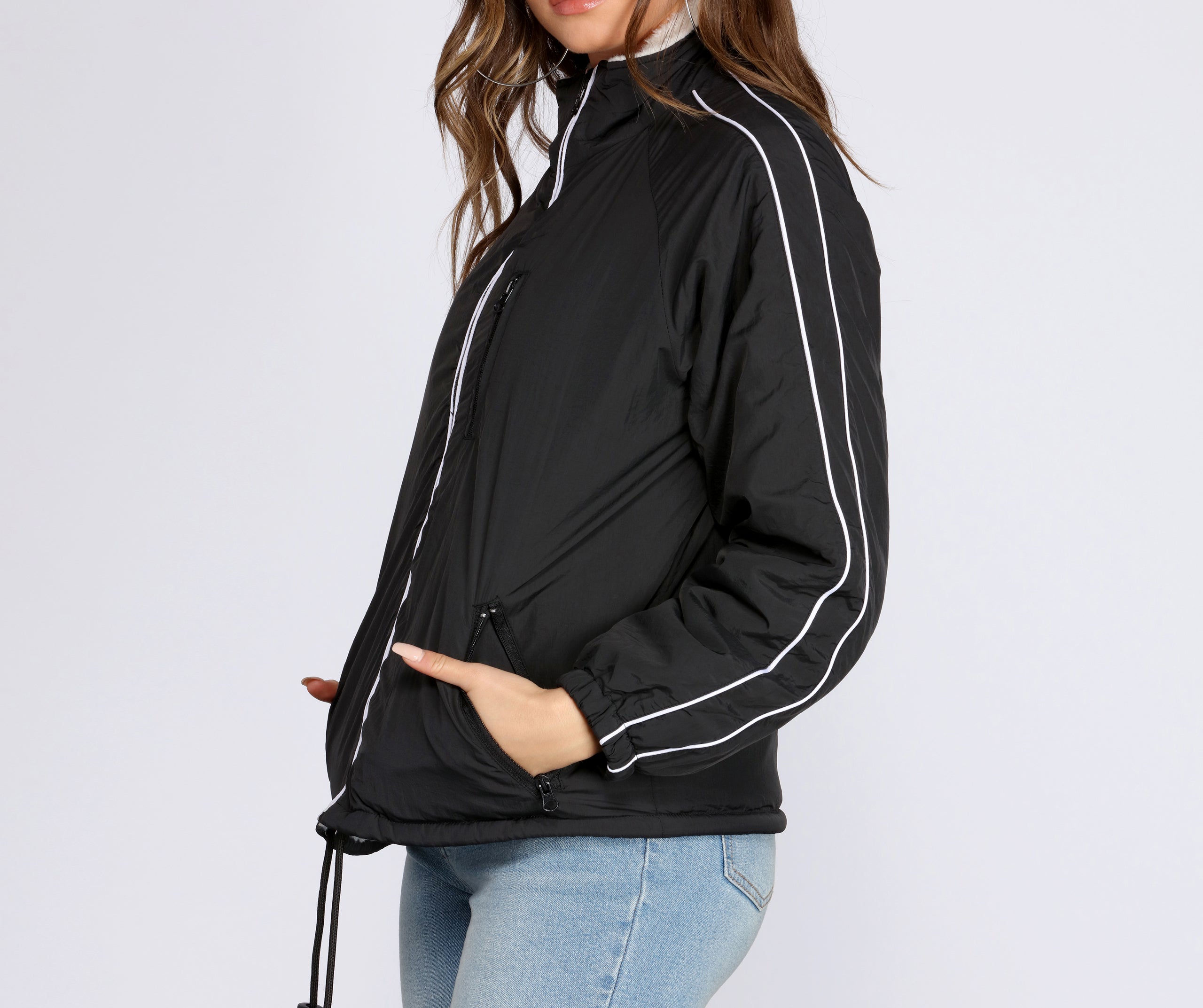 Two Moods Reversible Bomber Jacket