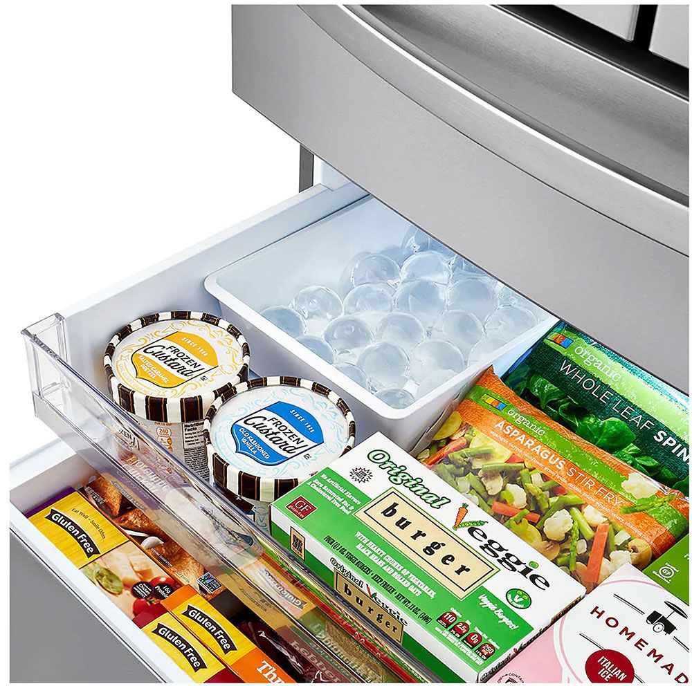 LG 30 Cu. Ft. PrintProof Stainless Steel Smart Wi-Fi Enabled Refrigerator With Craft Ice Maker