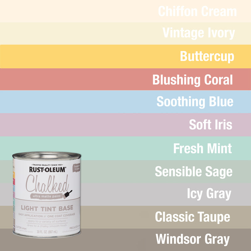 CHALK PAINT LT TINT 30OZ