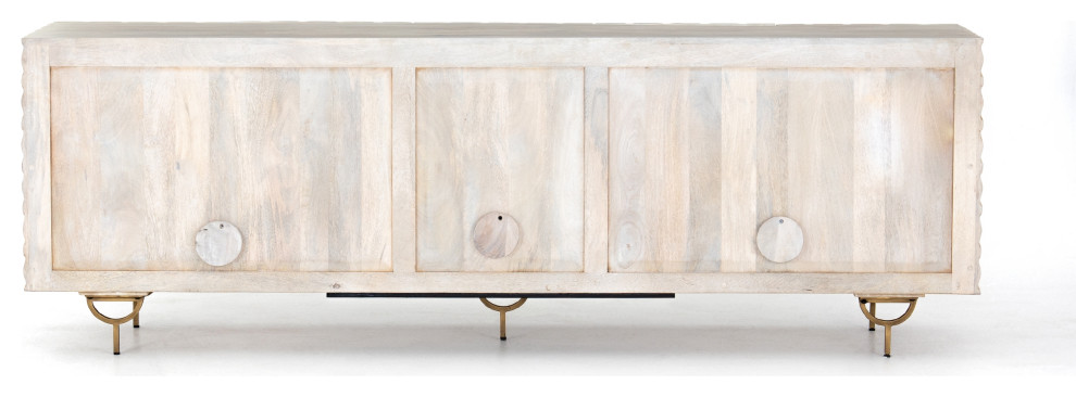 Rio Media Console   Transitional   Entertainment Centers And Tv Stands   by Four Hands  Houzz