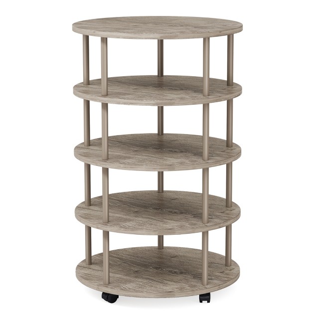 Tribesigns 5 tier Rotating Shoe Rack