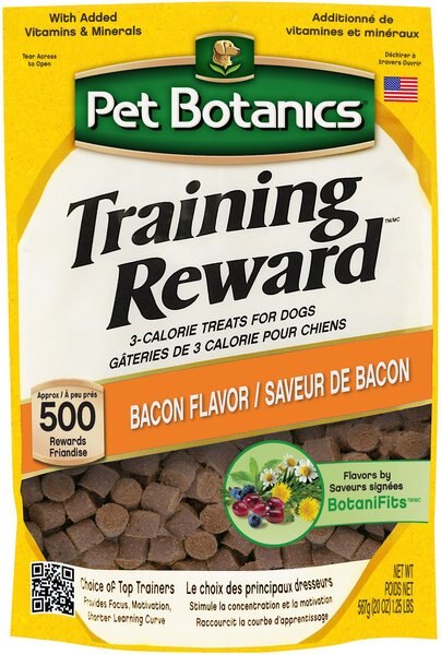 Pet Botanics Training Reward Bacon Flavor Dog Treats