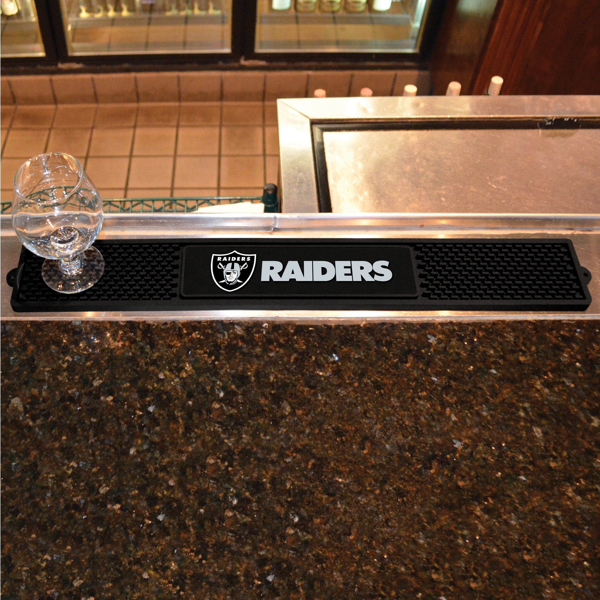 NFL - Oakland Raiders Drink Mat 3.25