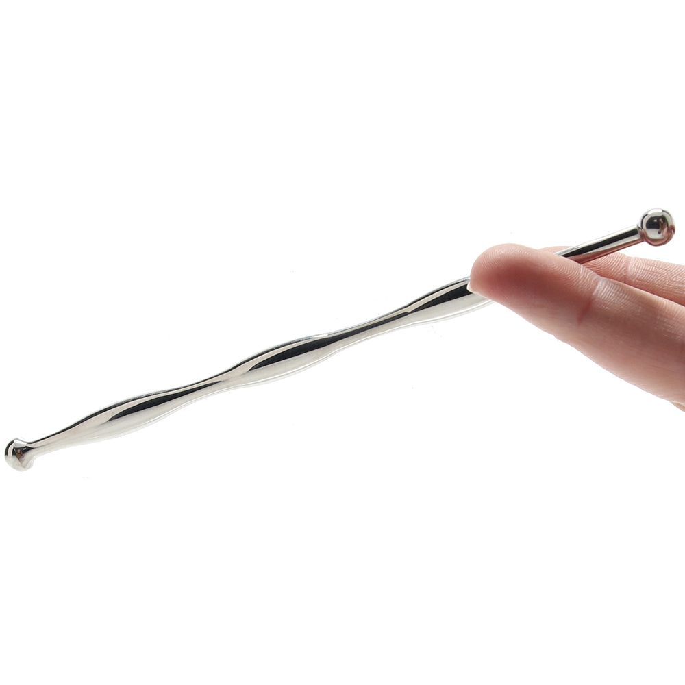 Blueline 6 Inch Stainless Steel Wavy Urethral Sound