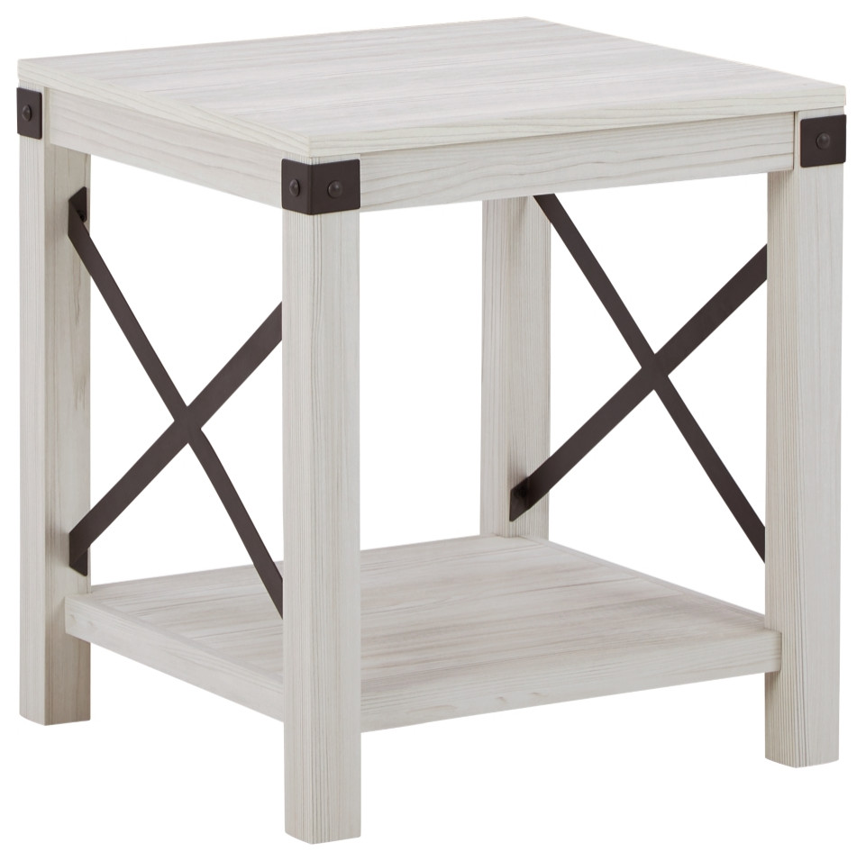 Bayflynn End Table   Farmhouse   Side Tables And End Tables   by Ashley Furniture Industries  Houzz