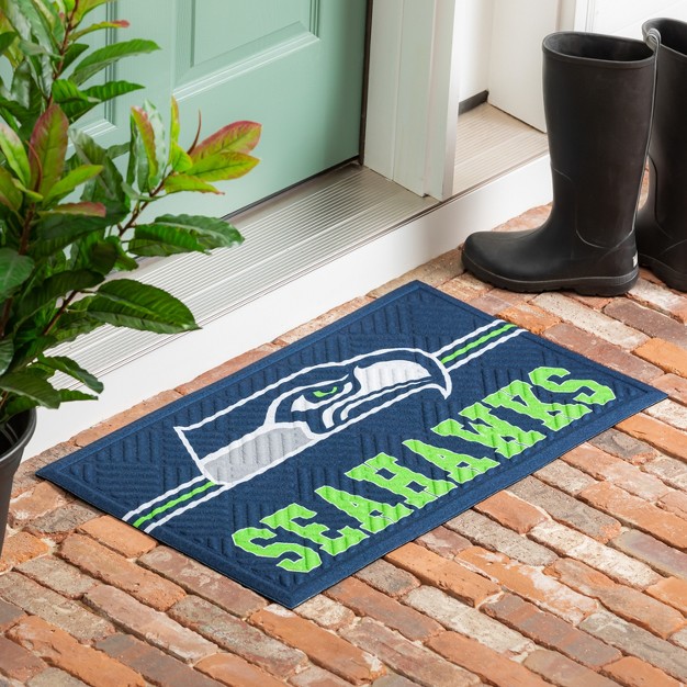 Embossed Mat Cross Hatch Seattle Seahawks