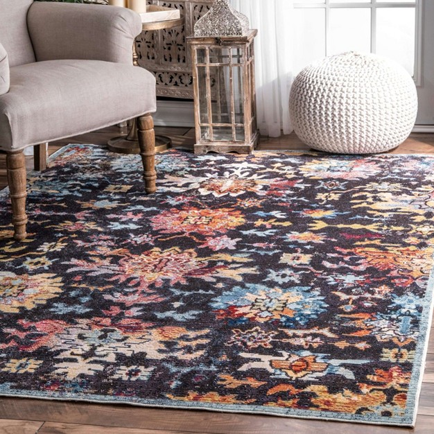 Nuloom Vintage Floral Shawnee Rug