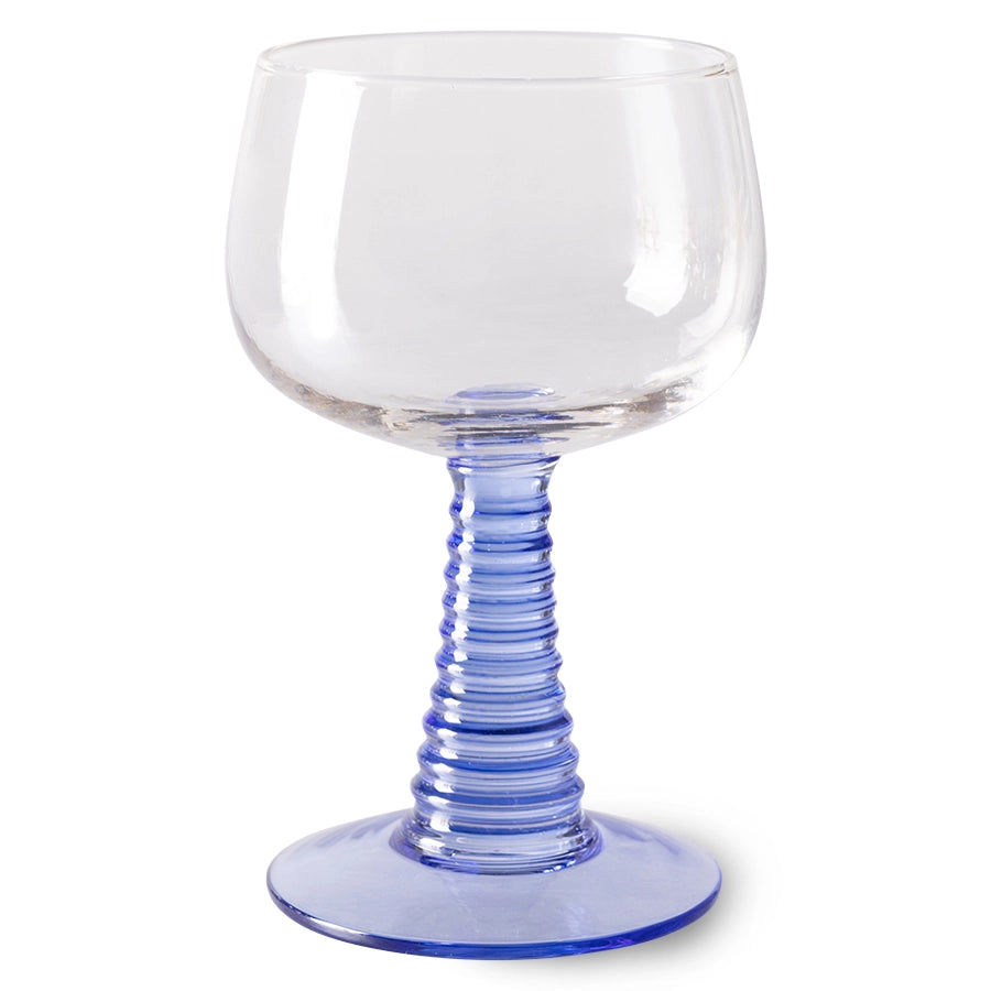 Wine glass - blue