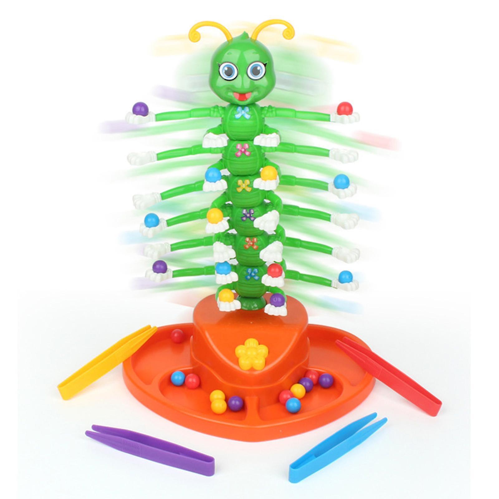 Electric Wiggle Caterpillars Toy Fun Game Educational For Kids