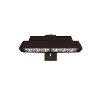 PROBRITE 400W Equivalent Bronze Outdoor Integrated LED Commercial High Output Area Light 13500 Lumens 4000K Dusk-to-Dawn GRD100-PC-4K-BZ