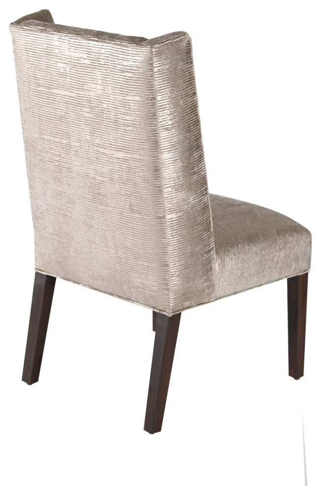 Dining Chair Juliette  Base Metal   Transitional   Dining Chairs   by Sideboards and Things  Houzz