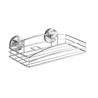 Wenko Vacuum Loc Wall Shelf in Chrome 20883100