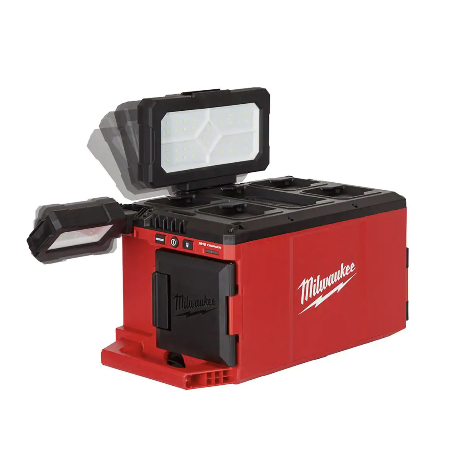 Milwaukee M18 18-Volt Lithium-Ion Cordless PACKOUT 3000 Lumens LED Light with Built-In Charger (2357-20)