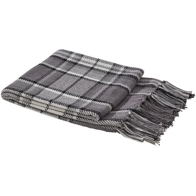 Park Designs Grey Area Throw 60 x27 x27 l