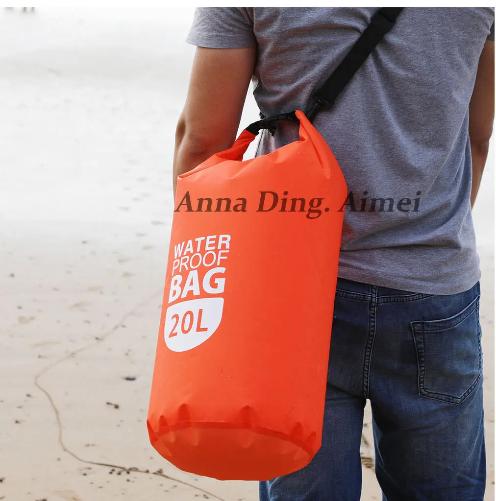 Oem Custom Logo Outdoor Waterproof Dry Bag Floating Camping Hiking Travel Swim Waterproof Backpack Bag