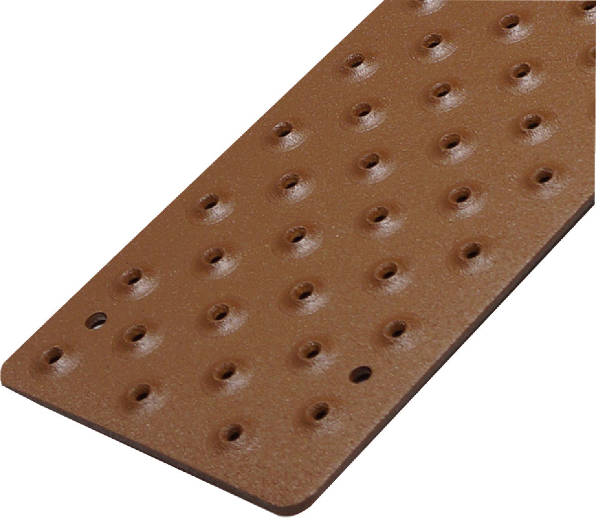 Handi Treads Non-Slip Aluminum Safety Tread 3.75 In. W. X 30 In. L. Brown