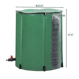 Karl home 50 Gal. Calibrated Collapsible Rain Barrel 514153136399